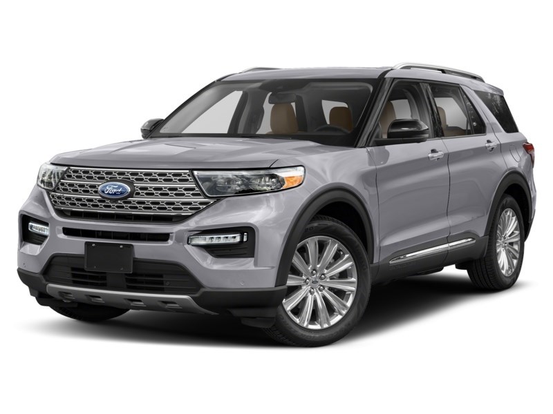 2021 Ford Explorer Limited 4WD Iconic Silver Metallic  Shot 1