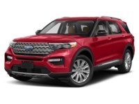 2021 Ford Explorer Limited 4WD Rapid Red Metallic Tinted Clearcoat  Shot 13