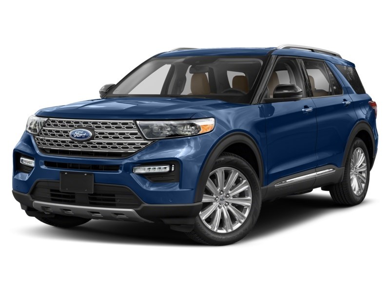 2021 Ford Explorer Limited 4WD Atlas Blue Metallic  Shot 19