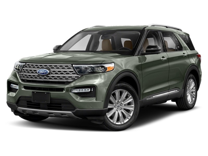 2023 Ford Explorer Limited 4WD Forged Green Metallic  Shot 38