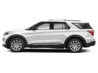 2021 Ford Explorer Limited 4WD Star White Metallic Tri-Coat  Shot 9