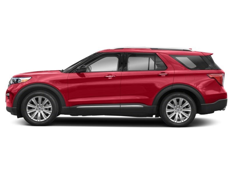 2021 Ford Explorer Limited 4WD Rapid Red Metallic Tinted Clearcoat  Shot 15