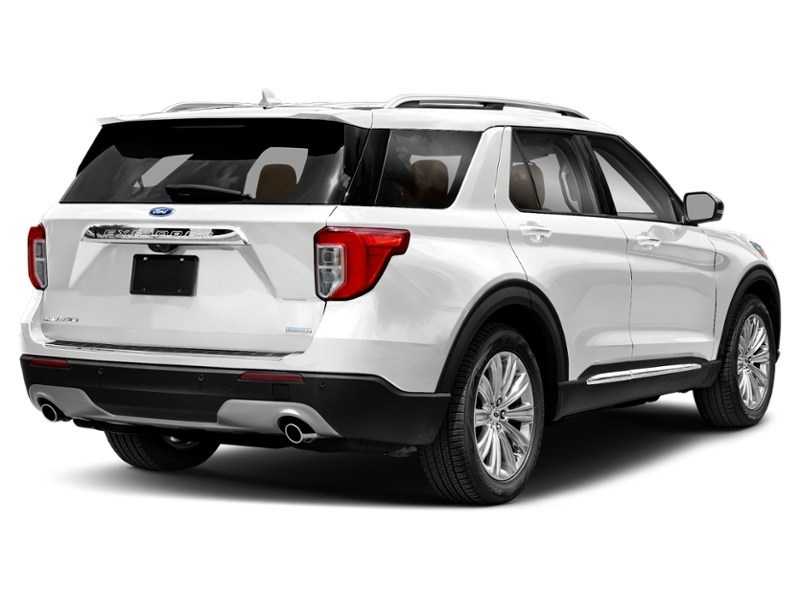 2023 Ford Explorer Limited 4WD Star White Metallic Tri-Coat  Shot 8