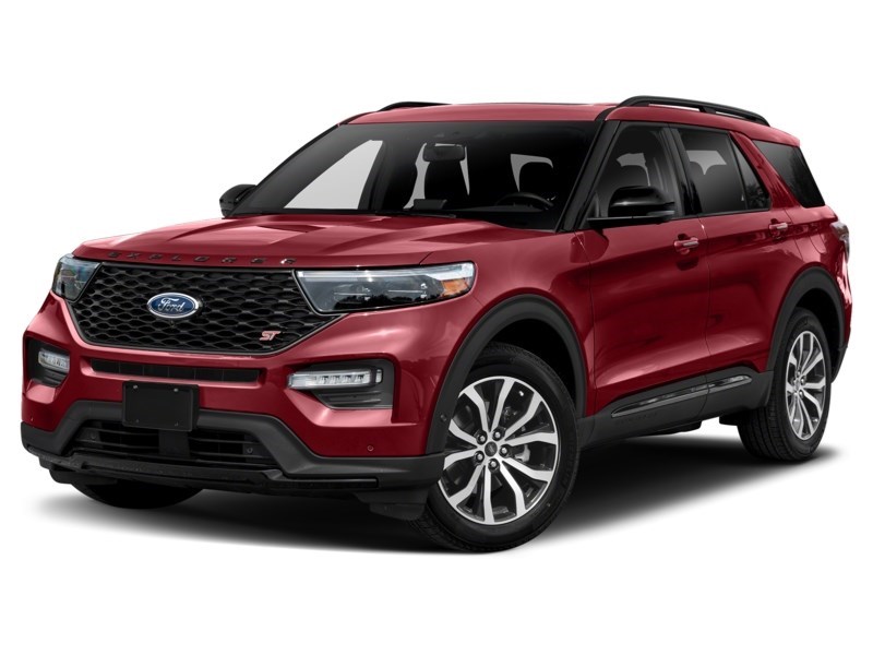 2020 Ford Explorer ST 4WD Rapid Red Metallic Tinted Clearcoat  Shot 4