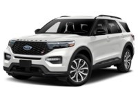 2020 Ford Explorer ST 4WD Star White Tri-Coat  Shot 10