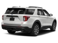 2022 Ford Explorer ST 4WD Star White Metallic Tri-Coat  Shot 2