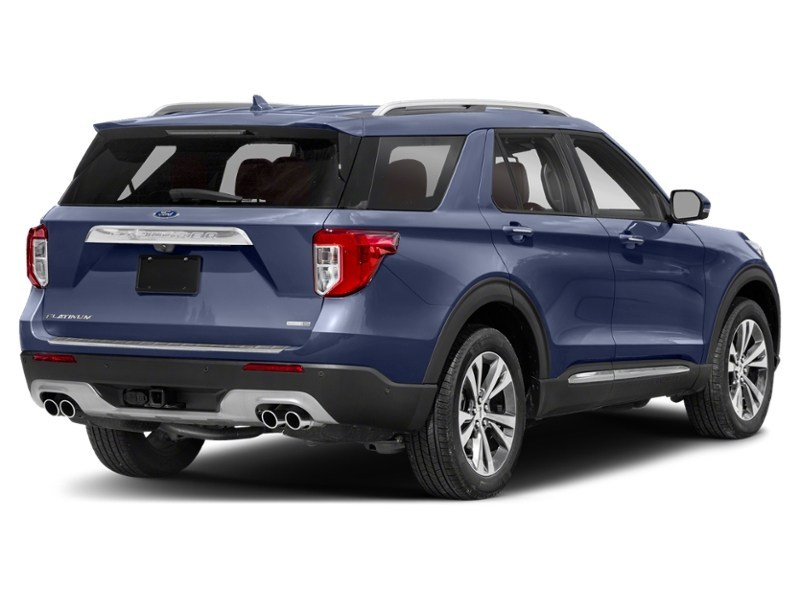 2021 Ford Explorer Platinum 4WD Infinite Blue Metallic Tinted Clearcoat  Shot 6