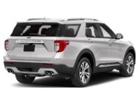 2021 Ford Explorer Platinum 4WD Star White Metallic Tri-Coat  Shot 8