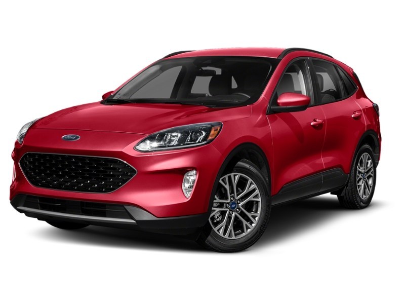 2022 Ford Escape SEL AWD Rapid Red Metallic Tinted Clearcoat  Shot 10