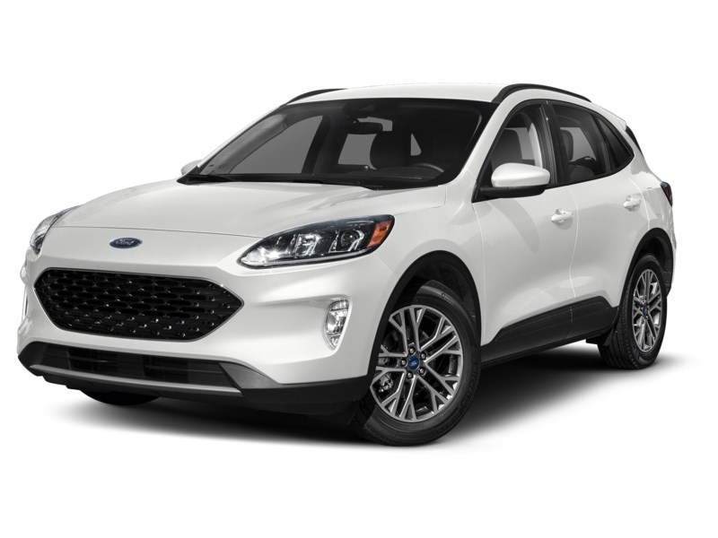 2022 Ford Escape SEL AWD Oxford White  Shot 4