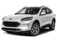 2021 Ford Escape Titanium Hybrid AWD Star White Metallic Tri-Coat  Shot 7