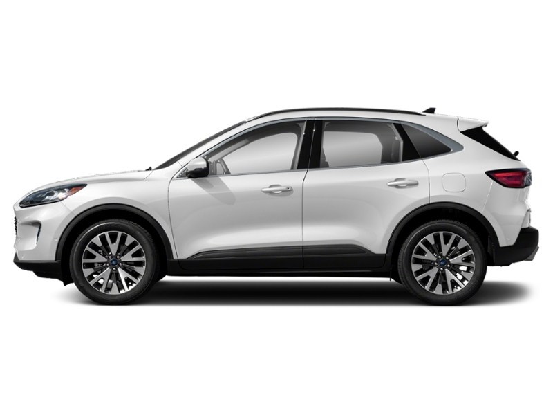 2021 Ford Escape Titanium Hybrid AWD Star White Metallic Tri-Coat  Shot 5