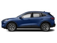 2022 Ford Escape Titanium Hybrid AWD Stone Blue Metallic  Shot 3