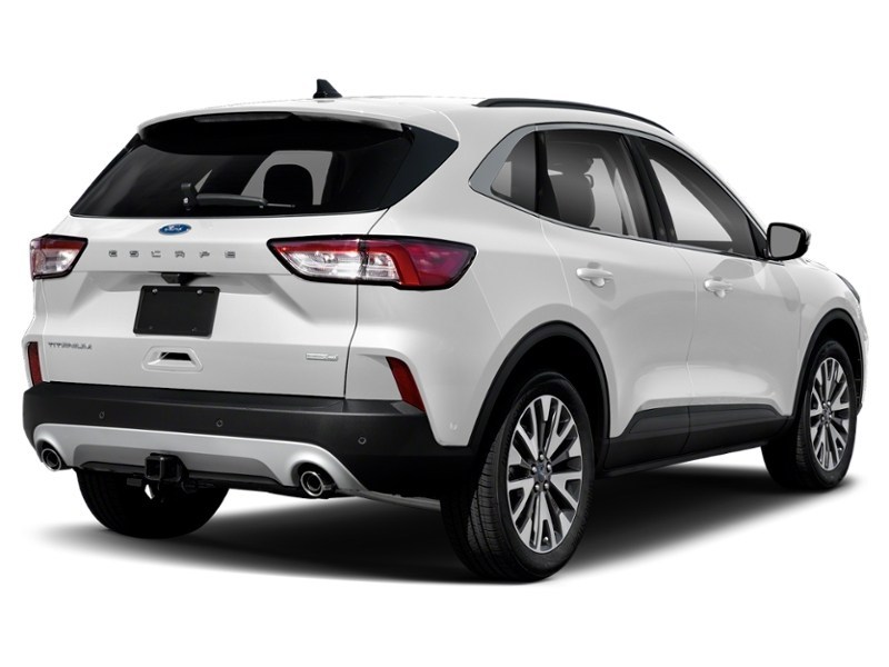 2022 Ford Escape Titanium AWD Star White Metallic Tri-Coat  Shot 6
