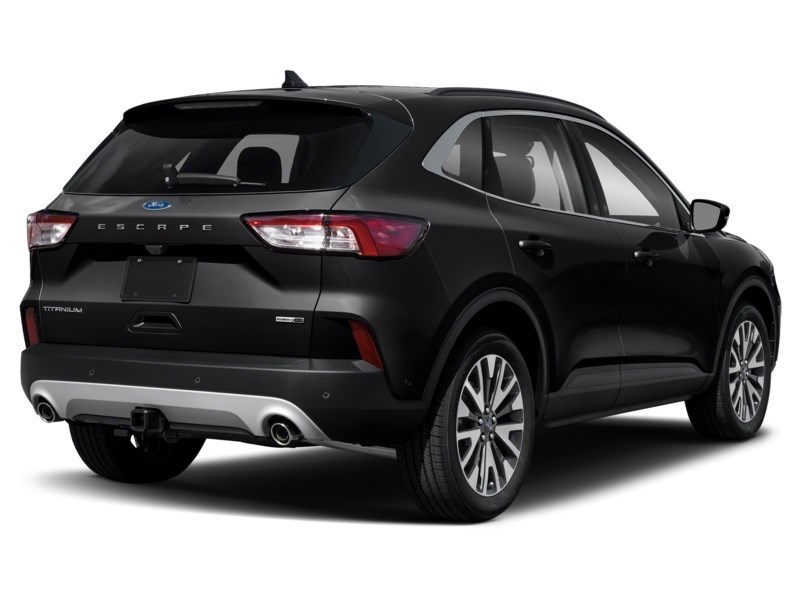 2021 Ford Escape Titanium Hybrid AWD Agate Black Metallic  Shot 30