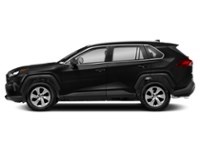 2021 Toyota RAV4 LE AWD Midnight Black Metallic  Shot 5