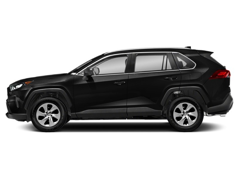 2022 Toyota RAV4 LE AWD Midnight Black Metallic  Shot 16