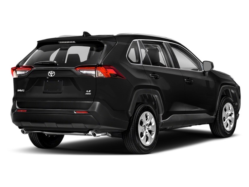 2022 Toyota RAV4 LE AWD Midnight Black Metallic  Shot 15