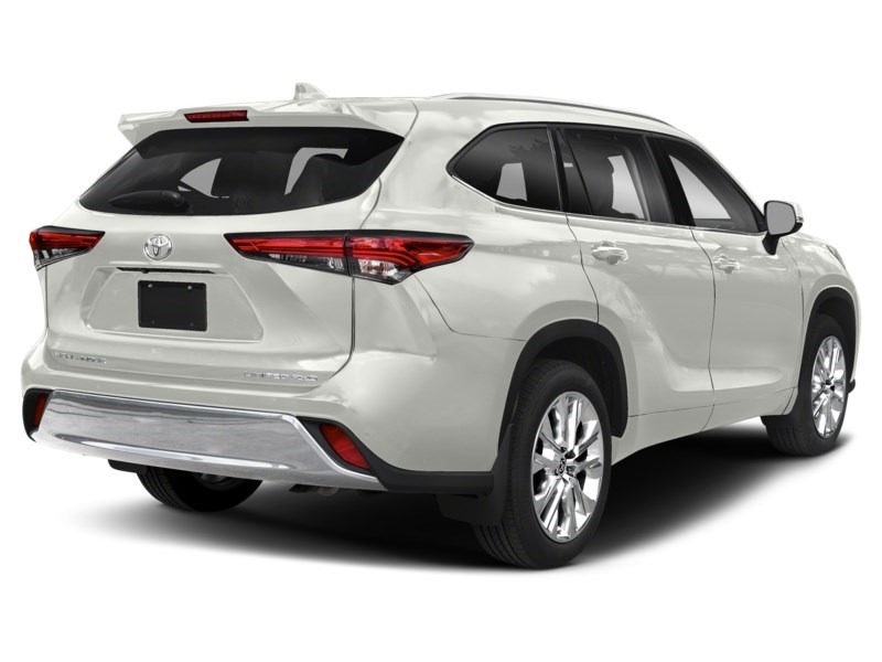 2020 Toyota Highlander Limited AWD Blizzard Pearl  Shot 8