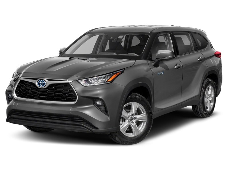 2022 Toyota Highlander Hybrid Hybrid XLE AWD Magnetic Grey Metallic  Shot 7