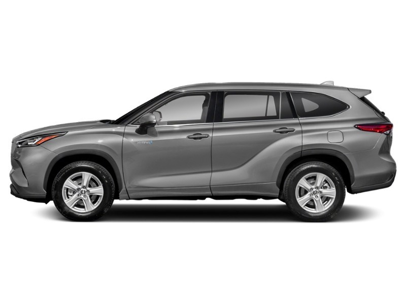 2022 Toyota Highlander Hybrid Hybrid XLE AWD Celestial Silver Metallic  Shot 12
