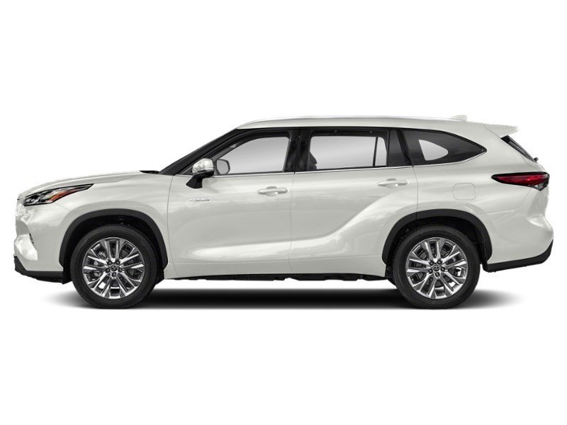 2021 Toyota Highlander Hybrid Hybrid Limited AWD Blizzard Pearl  Shot 5