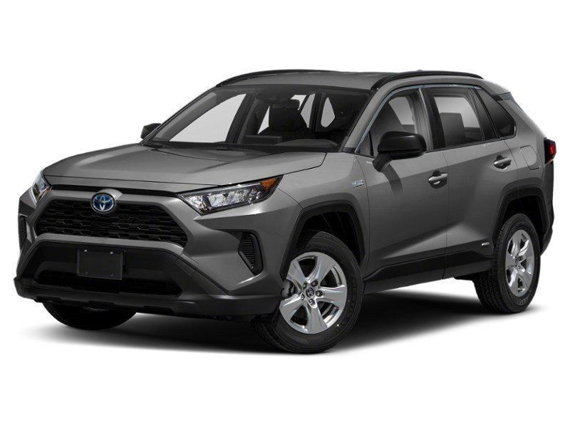 2019 Toyota RAV4 Hybrid AWD Hybrid LE Magnetic Grey Metallic  Shot 4