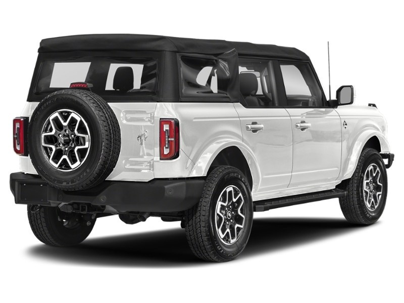 2022 Ford Bronco Outer Banks | 4X4 | 2.3L |LUX PKG |HARD TP|LEATHER Oxford White  Shot 6