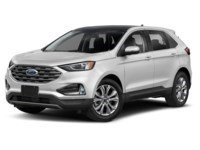 2022 Ford Edge Titanium AWD Star White Metallic Tri-Coat  Shot 7