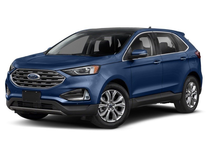 2022 Ford Edge Titanium AWD Atlas Blue Metallic  Shot 16