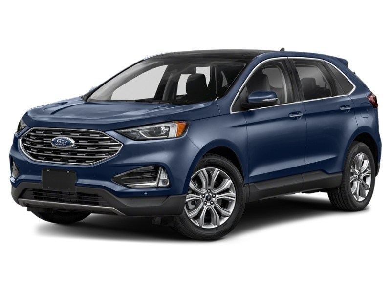 2022 Ford Edge Titanium AWD Stone Blue Metallic  Shot 19