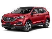 2022 Ford Edge Titanium AWD Rapid Red Metallic Tinted Clearcoat  Shot 25
