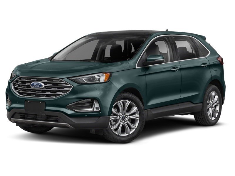 2022 Ford Edge Titanium AWD Forged Green Metallic  Shot 31