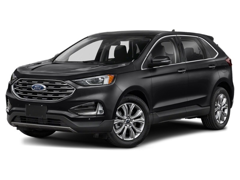 2022 Ford Edge Titanium AWD Agate Black Metallic  Shot 44