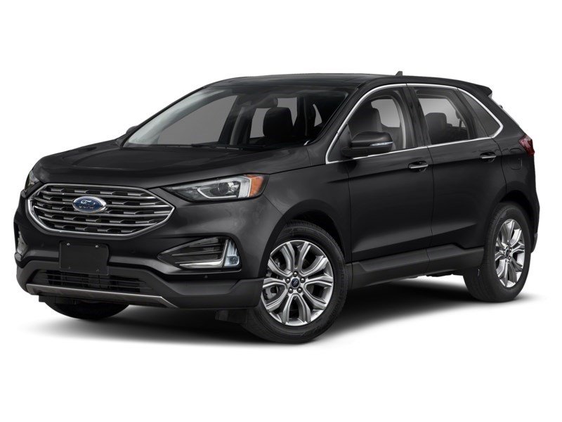 2022 Ford Edge Titanium AWD Agate Black Metallic  Shot 47