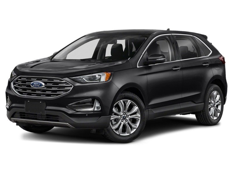 2021 Ford Edge Titanium | AWD | 2.0L | ROOF | HTD STR WHL | TOW Agate Black  Shot 1