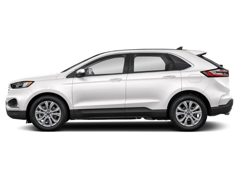 2022 Ford Edge Titanium AWD Star White Metallic Tri-Coat  Shot 3