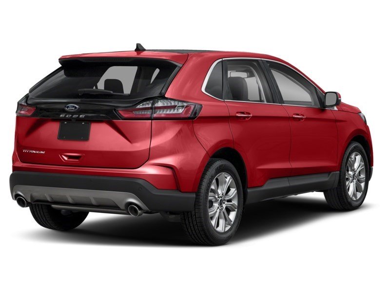 2022 Ford Edge Titanium AWD Rapid Red Metallic Tinted Clearcoat  Shot 30