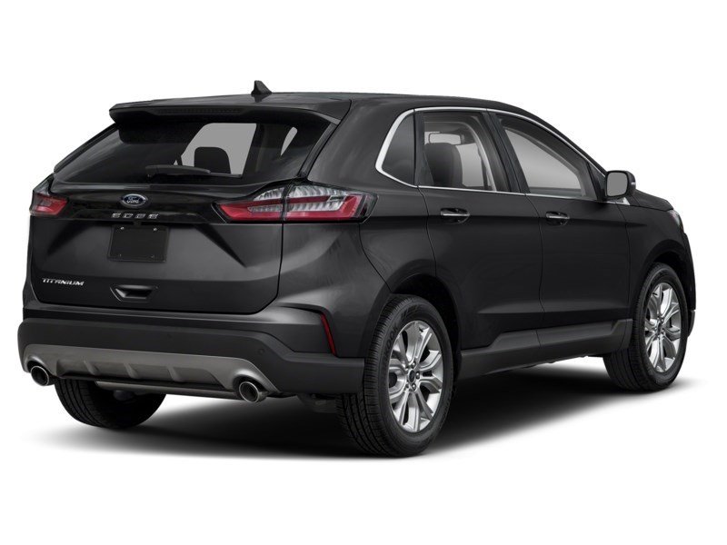 2022 Ford Edge Titanium AWD Agate Black Metallic  Shot 45