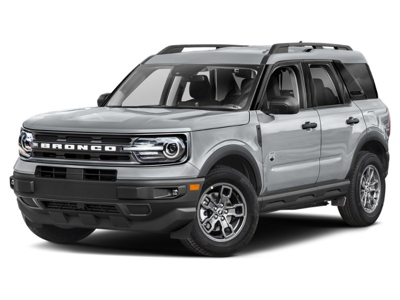2021 Ford Bronco Sport Big Bend 4x4 Iconic Silver Metallic  Shot 4