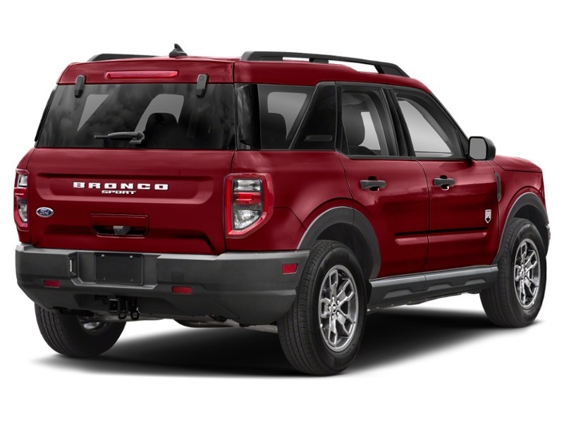2021 Ford Bronco Sport Big Bend 4x4 Rapid Red Metallic Tinted Clearcoat  Shot 8