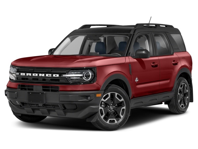 2023 Ford Bronco Sport Outer Banks 4x4 Hot Pepper Red Tinted Clearcoat  Shot 8