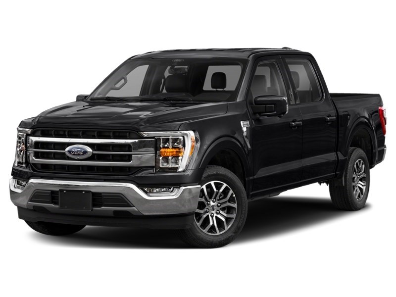 2021 Ford F-150 LARIAT 4WD SuperCrew 5.5' Box Agate Black Metallic  Shot 1