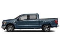2021 Ford F-150 LARIAT 4WD SuperCrew 5.5' Box Antimatter Blue Metallic  Shot 32
