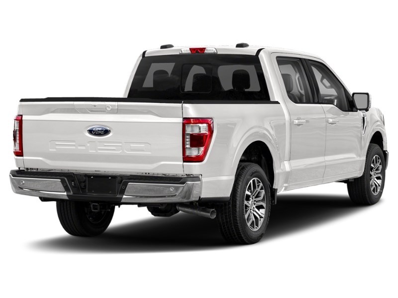 2021 Ford F-150 LARIAT 4WD SuperCrew 5.5' Box Space White Metallic  Shot 3