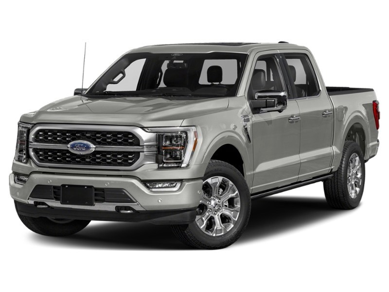 2023 Ford F-150 Platinum 4WD SuperCrew 5.5' Box Iconic Silver Metallic  Shot 4