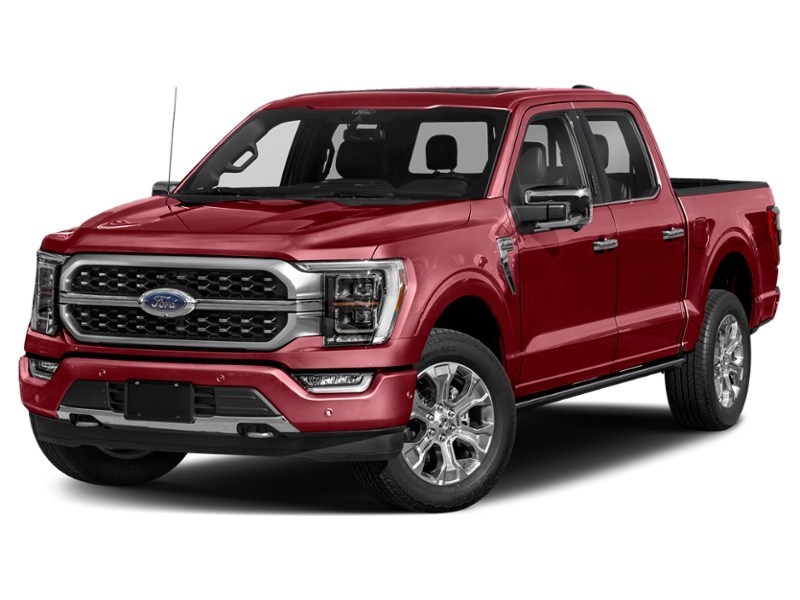 2023 Ford F-150 Platinum 4WD SuperCrew 5.5' Box Rapid Red Metallic Tinted Clearcoat  Shot 13
