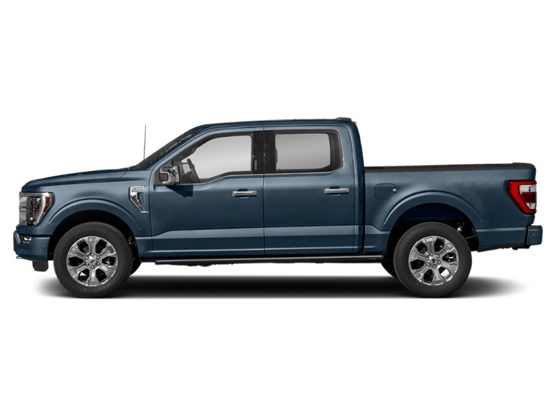 2023 Ford F-150 Platinum 4WD SuperCrew 5.5' Box Antimatter Blue Metallic  Shot 21