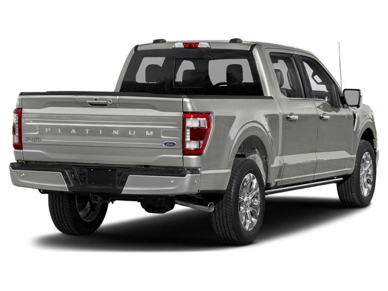 2023 Ford F-150 Platinum 4WD SuperCrew 5.5' Box Iconic Silver Metallic  Shot 2