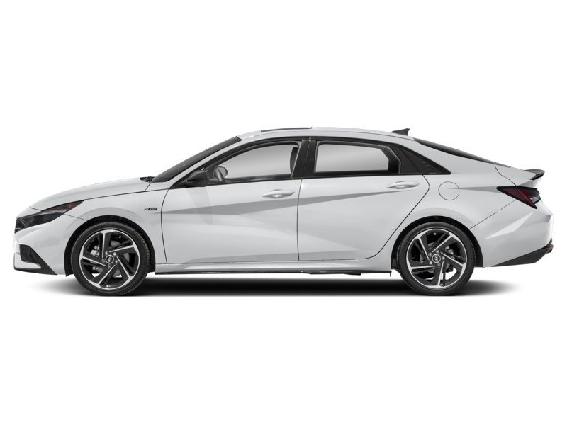 2021 Hyundai Elantra N Line DCT Polar White  Shot 3